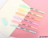 Golyóstoll, 1,0 mm, kupakos, háromszögletű, KORES "KOR-M Pastel", kék