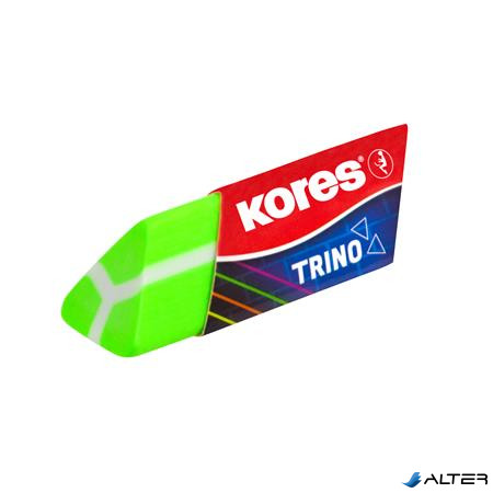 Radír, KORES 'Trino', vegyes neon színek