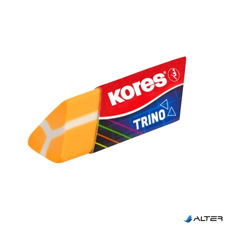 Radír, KORES 'Trino', vegyes neon színek