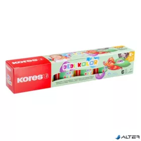 Ujjfesték, KORES "Dedi Kolor", 6 féle szín