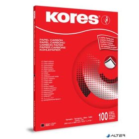 Indigó, A4, gépi, KORES, 100 lap, fekete