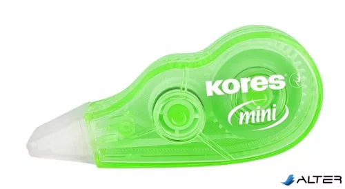 Hibajavító roller, 5 mm x 5 m, KORES "Mini", vegyes szín