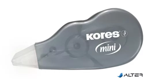 Hibajavító roller, 5 mm x 5 m, KORES 'Mini', ezüst/arany