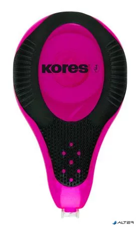 Hibajavító roller, 4,2 mm x 8 m, KORES "2WAY Neon", vegyes színekben