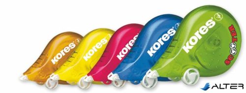 Hibajavító roller, 4,2 mm x 8 m, KORES 'Scooter', vegyes színek