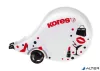 Hibajavító roller, 4,2 mm x 8 m, KORES 'Scooter Black&White', vegyes
