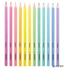 Színes ceruza készlet, háromszögletű, KORES 'Kolores Pastel', 12 pasztell szín