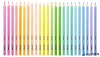 Színes ceruza készlet, háromszögletű, KORES "Kolores Pastel", 24 pasztell szín