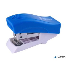   Tűzőgép, 24/6, 26/6, 12 lap, VICTORIA OFFICE, "Mini", kék