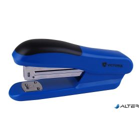   Tűzőgép, 24/6, 20 lap, VICTORIA OFFICE, "Half-Strip", kék