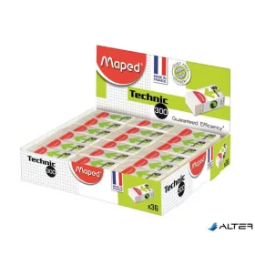 Radír, papírtokkal, MAPED "Mini Technic 300"