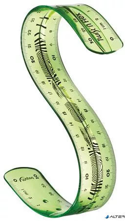Vonalzó, műanyag, törhetetlen, 30 cm, MAPED 'Twist'n Flex'