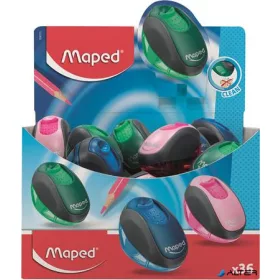   Hegyező display, egylyukú, tartályos, MAPED "Clean", vegyes színek