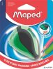 Hegyező, kétlyukú, tartályos, MAPED 'Clean', vegyes színek