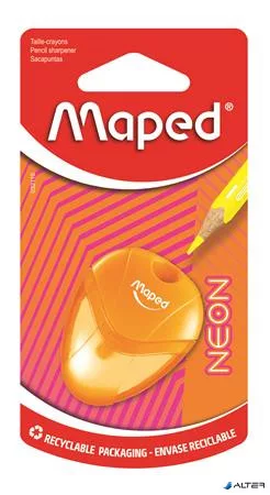 Hegyező, egylyukú, tartályos, MAPED "I-Gloo Neon", vegyes színek