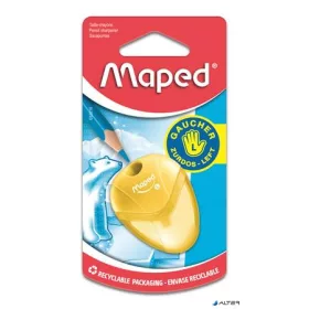   Hegyező, egylyukú, tartályos, balkezes, MAPED "I-Gloo", vegyes színek