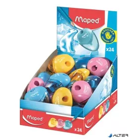   Hegyező display, egylyukú, tartályos, balkezes, MAPED "I-Gloo", vegyes színek