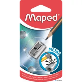 Hegyező, egylyukú, fém, MAPED 'Satellite'