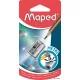 Hegyező, egylyukú, fém, MAPED 'Satellite'