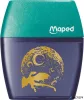 Hegyező, kétlyukú, tartályos, MAPED „Dragon Shaker sárkány”