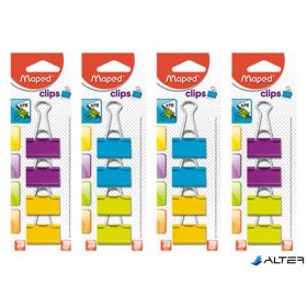 Bindercsipesz, 32 mm, MAPED, vegyes színek