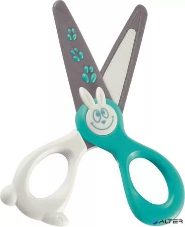 Olló, óvodai, 12 cm, műanyag él, MAPED 'Kidi Cut'