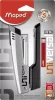 Tűzőgép, 24/6, 26/6, 20 lap, MAPED "Universal Metal Half-Strip", vegyes színek