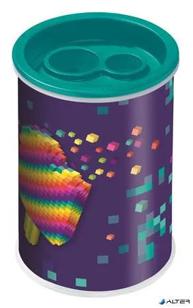 Hegyező display, kétlyukú, tartályos, MAPED "Pixel Party"