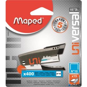   Tűzőgép, No. 10, 15 lap, MAPED "Mini Universal Metal"