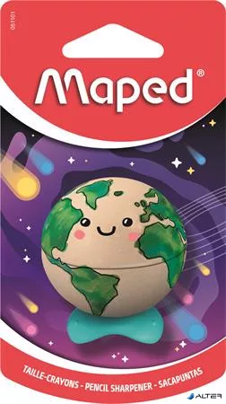Hegyező, egylyukú, tartályos, MAPED „Planet”, bolygók, vegyes minták