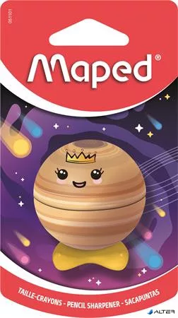 Hegyező, egylyukú, tartályos, MAPED „Planet”, bolygók, vegyes minták