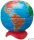 Hegyező, egylyukú, tartályos, MAPED "Globe"
