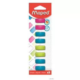 Mágnes, téglalap alakú, 27 mm, MAPED, vegyes színek