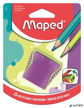 Hegyező, kétlyukú, tartályos, MAPED 'Boogy', vegyes színek