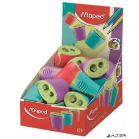   Hegyező display, kétlyukú, tartályos, MAPED 'Boogy', vegyes színek