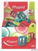 Hegyező display, kétlyukú, MAPED "Vivo" vegyes színek