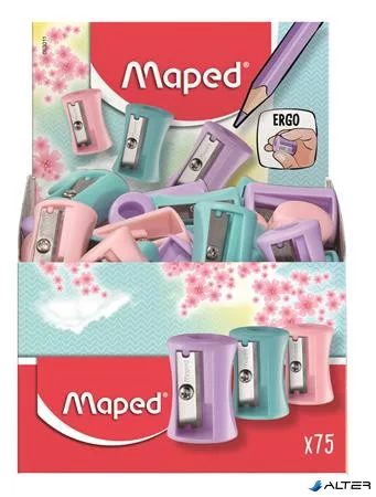Hegyező display, egylyukú, MAPED "Vivo", vegyes pasztell színek