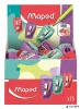 Hegyező display, egylyukú, MAPED "Boogy", vegyes színek