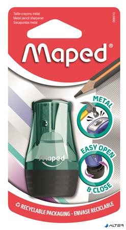 Hegyező, egylyukú, tartályos, MAPED 'Tonic', vegyes színek