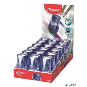   Hegyező display, kétlyukú, tartályos, MAPED "Tonic", kék