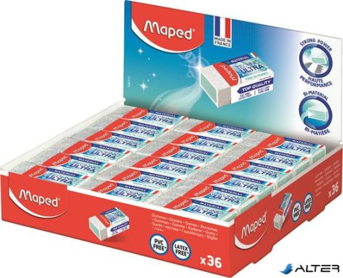 Radír display, papírtokkal, MAPED "Mini Technic Ultra"