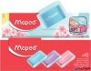 Radír display, MAPED 'Essentials Soft Pastel', vegyes színek