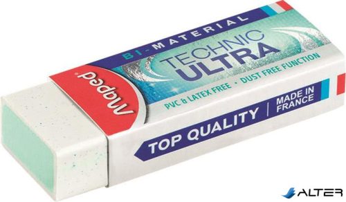 Radír display, papírtokkal, 20 db, MAPED 'Technic Ultra'