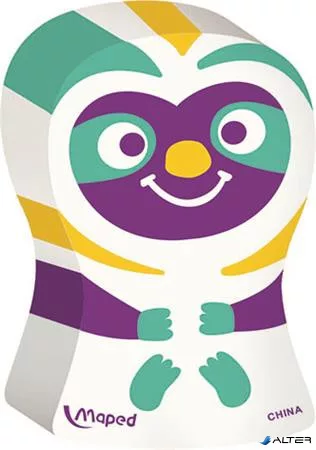 Radír, vegyes minták, MAPED "Ergo Fun Multicolor"