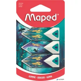 Radír, MAPED 'Dragon Pyramid sárkány ', 3 darab