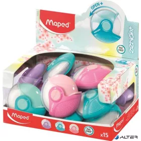   Radír display, MAPED "Zenoa Plus", pasztell színek