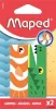 Radír, állatos, MAPED „Animals”, vegyes minták, 2 db