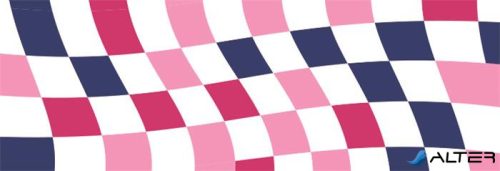 Radír display, kockamintás, MAPED „Checkerboards”, vegyes minták