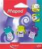 Radír display, MAPED "Little Monster", vegyes színek
