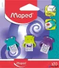 Radír display, MAPED "Little Monster", vegyes színek
